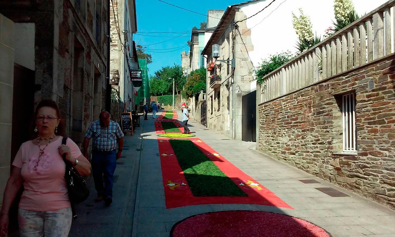 Pension Y Albergue Matias Locanda Sarria Eksteriør bilde